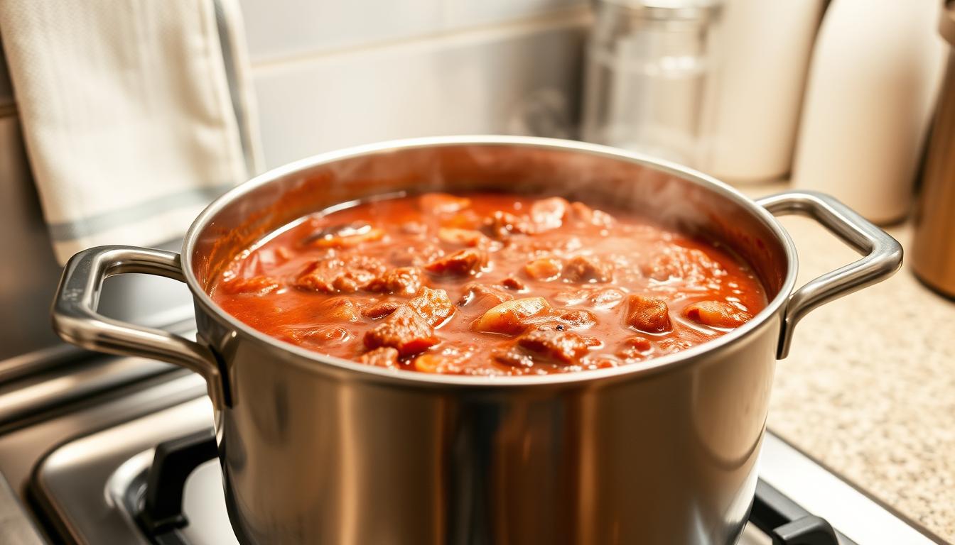 reheating chili